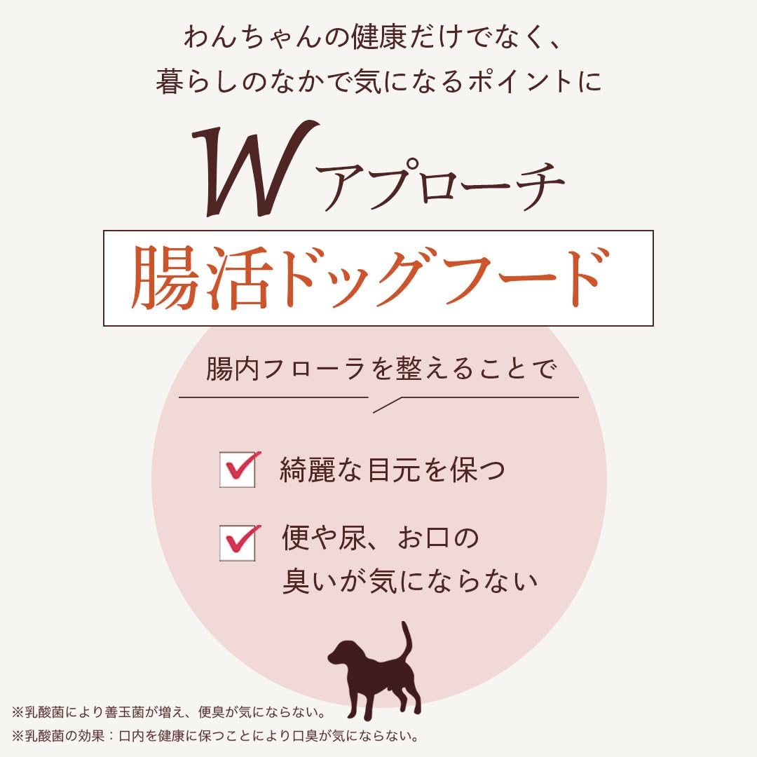 ミシュワン ドッグフード 成犬用(国産鶏肉&馬肉)1kg×1個 【獣医師監修】 無添加 グルテンフリー 総合栄養食