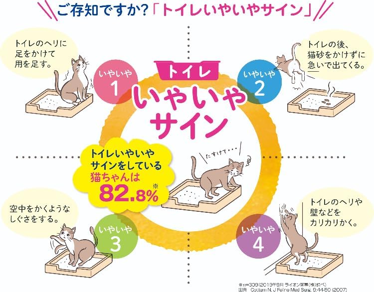 ライオン 猫砂 ニオイをとる砂 5.5Lx4袋 鉱物タイプ 無香料 全自動猫トイレ対応 LION PET