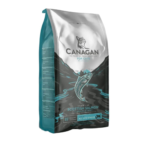 カナガン キャットフード サーモン (1.5kg) ドライフード 全猫種・全年齢 対応 【着色料・香料不使用 グレインフリー】 CANAGAN CCFS