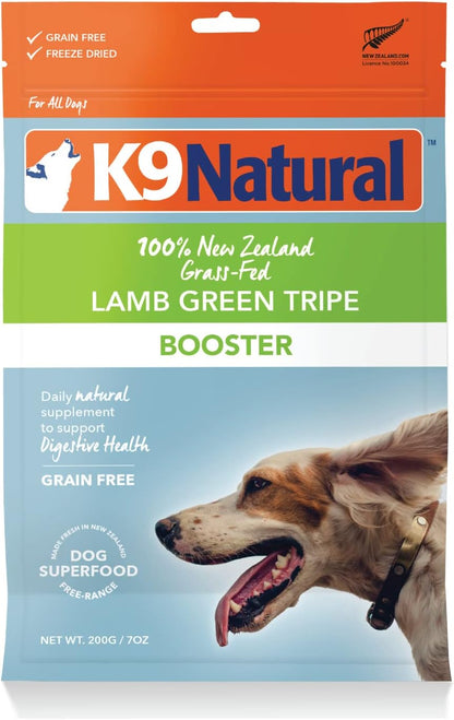 ケーナインナチュラル (K9 Natural) フリーズドライ - ラム・グリーントライプ 200g