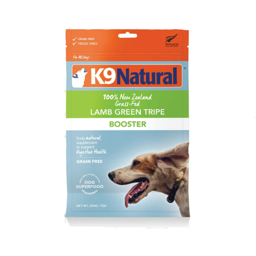 ケーナインナチュラル (K9 Natural) フリーズドライ - ラム・グリーントライプ 200g