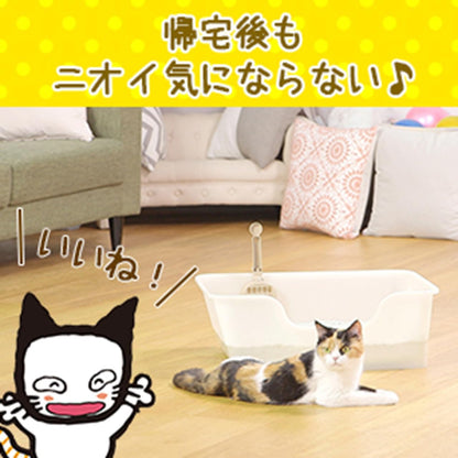 ライオン 猫砂 ニオイをとる砂 5.5Lx4袋 鉱物タイプ 無香料 全自動猫トイレ対応 LION PET
