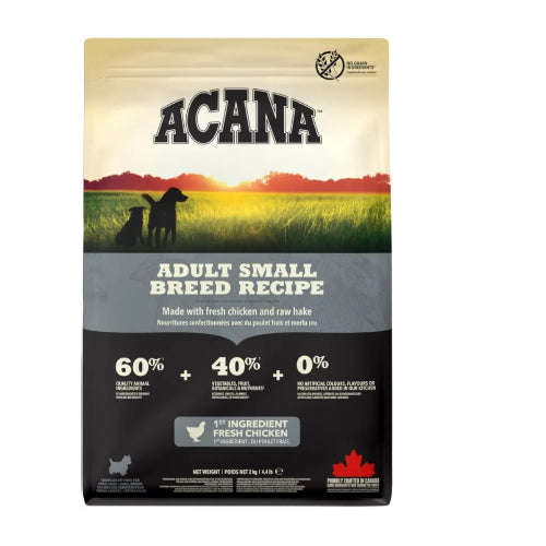 ACANA (アカナ) ドッグフード アダルトスモールブリード [国内正規品] 2kg (x1)