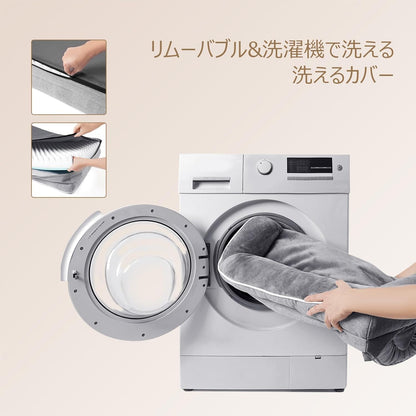 EHEYCIGA 犬 ベッド 冬 ペットベッド 防水 猫 ベッド 洗える 犬用 クッション 高反発 取り外せるカバー 滑り止め オールシーズン 小型犬 中型犬