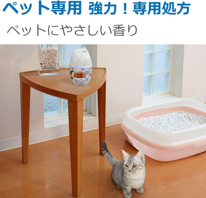 消臭力 [オフィス ビジネスに ケース販売] ペット用 置き型 フルーティーガーデン 400mL×18個 お部屋の消臭力 ペット 部屋 部屋用 寝室 消臭剤 消臭 芳香剤