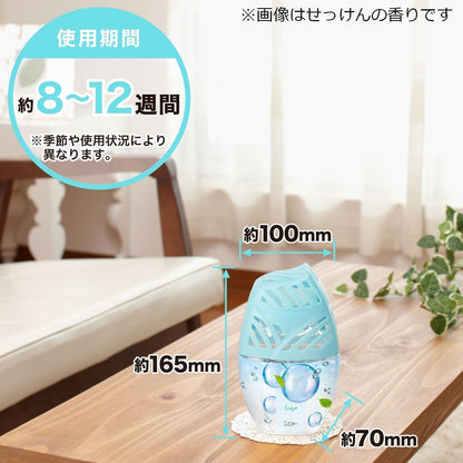 消臭力 [オフィス ビジネスに ケース販売] ペット用 置き型 フルーティーガーデン 400mL×18個 お部屋の消臭力 ペット 部屋 部屋用 寝室 消臭剤 消臭 芳香剤