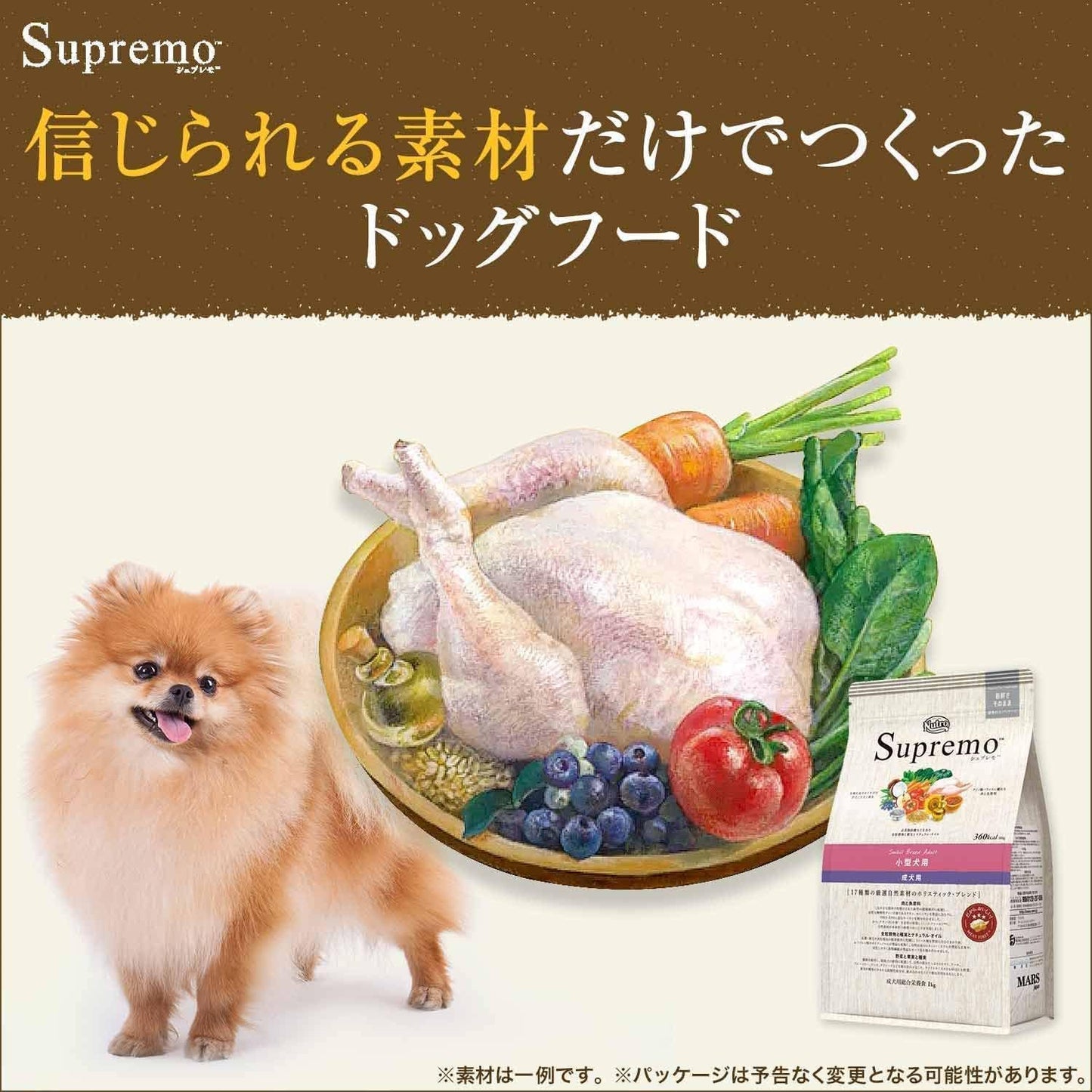 Nutro シュプレモ 子犬用 全犬種用 チキン 3kg ドライフード 小粒 総合栄養食 子いぬ用 パピー 妊娠期/授乳期の母犬 仔犬用 ドッグフード 犬 厳選自然素材 香料・着色料 無添加 ニュートロ