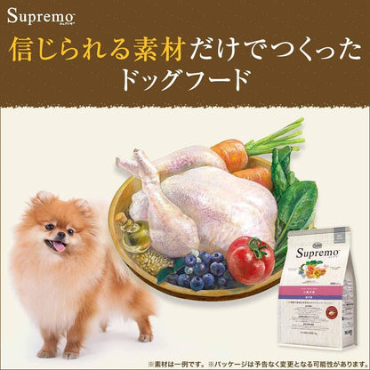 Nutro シュプレモ 子犬用 全犬種用 チキン 3kg ドライフード 小粒 総合栄養食 子いぬ用 パピー 妊娠期/授乳期の母犬 仔犬用 ドッグフード 犬 厳選自然素材 香料・着色料 無添加 ニュートロ
