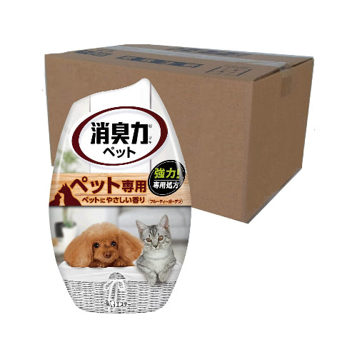 消臭力 [オフィス ビジネスに ケース販売] ペット用 置き型 フルーティーガーデン 400mL×18個 お部屋の消臭力 ペット 部屋 部屋用 寝室 消臭剤 消臭 芳香剤