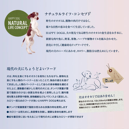 ハッピードッグ 中型犬・大型犬 （パピー用） 消化器ケア ラム・ライス 1kg ドライドッグフード ドイツ産 ヒューマングレード 無添加 HAPPY DOG グルテンフリー ヤングセンシブル パピーラム＆ライス