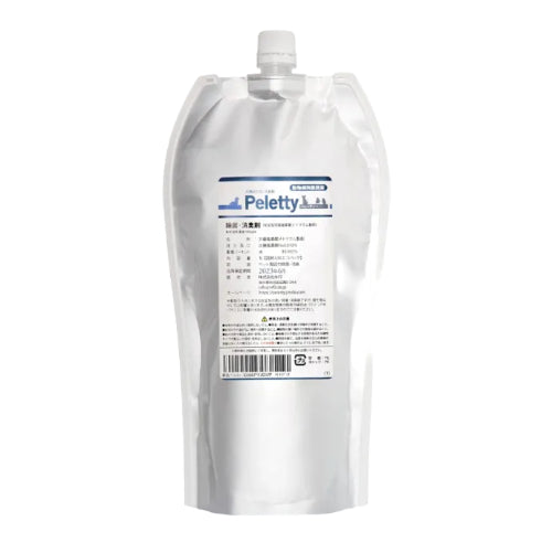 詰め替え用 1L ペレッティー 獣医師が使うプロ用 ペット除菌 消臭剤 Peletty  詰替用 犬 猫 消臭スプレー おしっこ