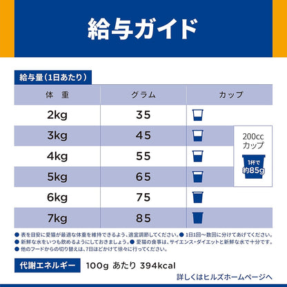 ヒルズ サイエンス・ダイエット キャットフード シニア 7歳以上 チキン 4.8kg (300g x16袋) 高齢猫用 ドライ 腎臓と下部尿路の健康