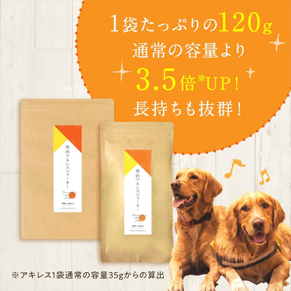 健康いぬ生活 馬肉 アキレス ジャーキー BIG 120g 犬 おやつ 無添加 ガム 国産 長持ち 歯磨きガム アキレス腱 犬用 日本製 アキレススティック ハード