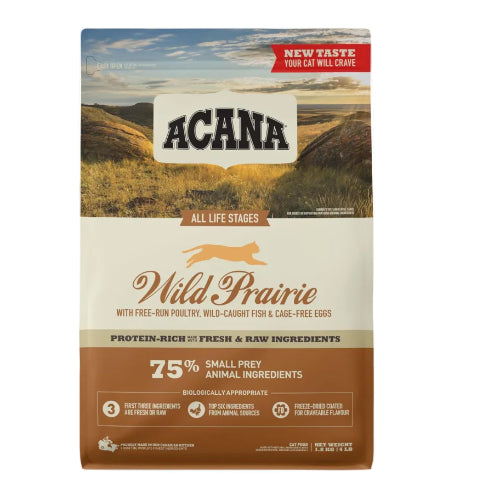 ACANA (アカナ) キャットフード ワイルドプレイリーキャット [国内正規品] 1.8kg (x1)