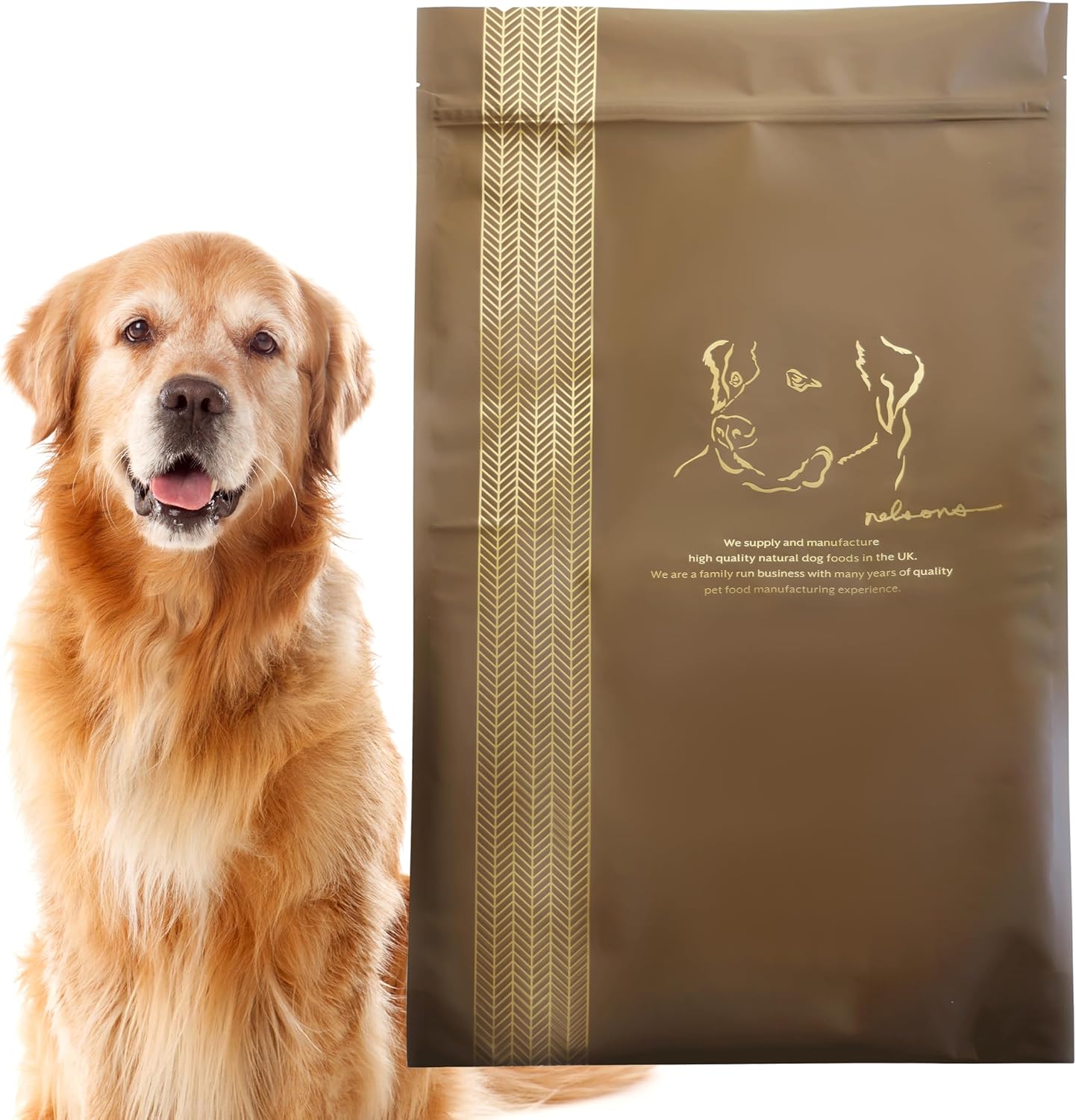 ネルソンズ ドッグフード （5kg） 全犬種 全年齢 対応 中型犬 大型犬 向け 大容量 【着色料・香料不使用 グレインフリー】 Nelsons NLS