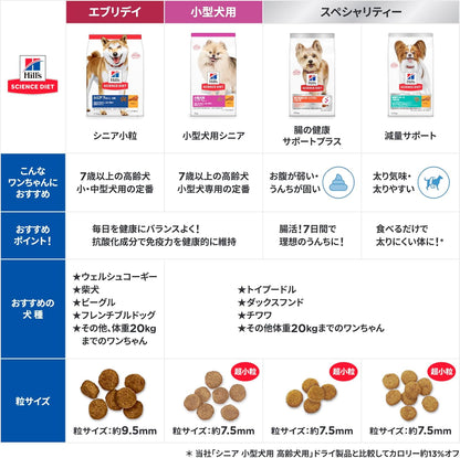 ヒルズ サイエンスダイエット ドッグフード シニア 7歳以上 小粒 チキン 6.5㎏ 高齢犬用 ドライ